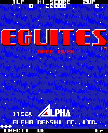 Equites (Sega) screen shot title